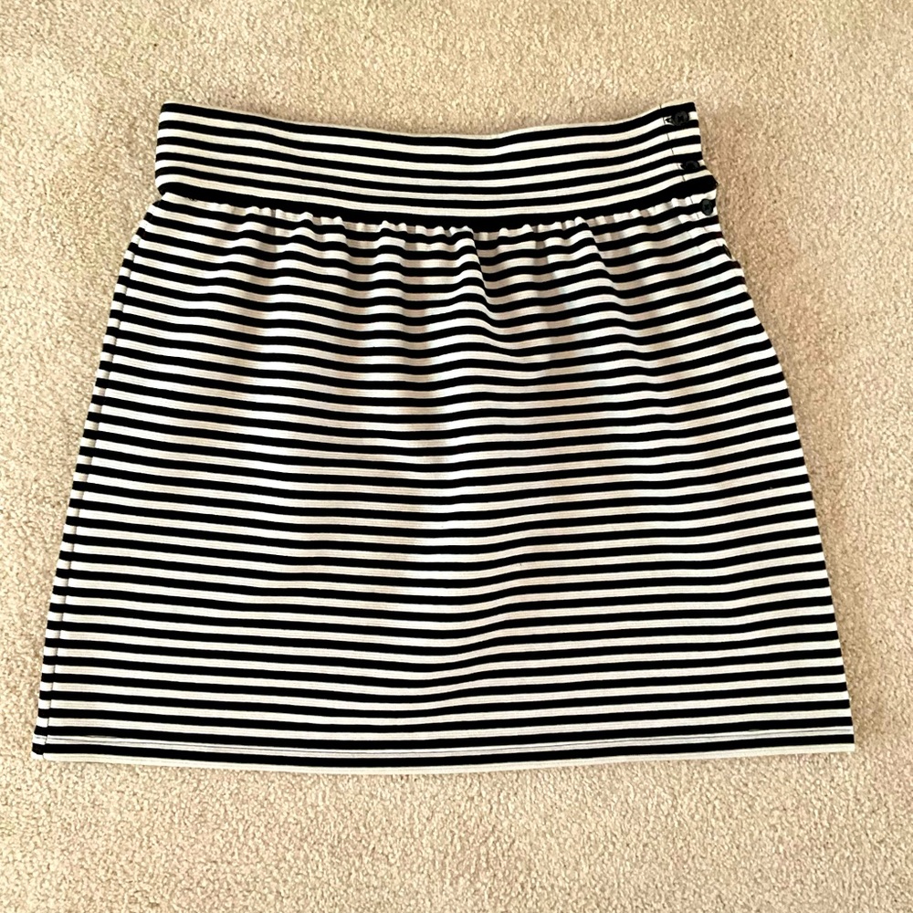Like-New Joe Fresh Striped Ribbed Skirt, Size 10